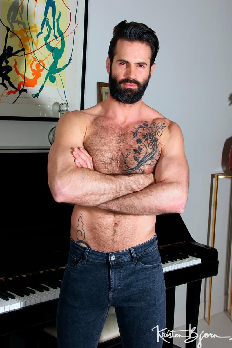 KristenBjorn gay porn hairy chest naked muscle dude sex pics The Pianist Dani Robles Ely Chaim 023 gallery video photo - Ely Chaim’s huge muscle cock massaging Dani Robles’ ass with each deep thrust